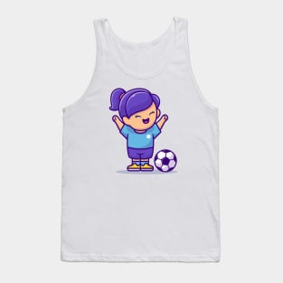 Soccer Girl Tank Top